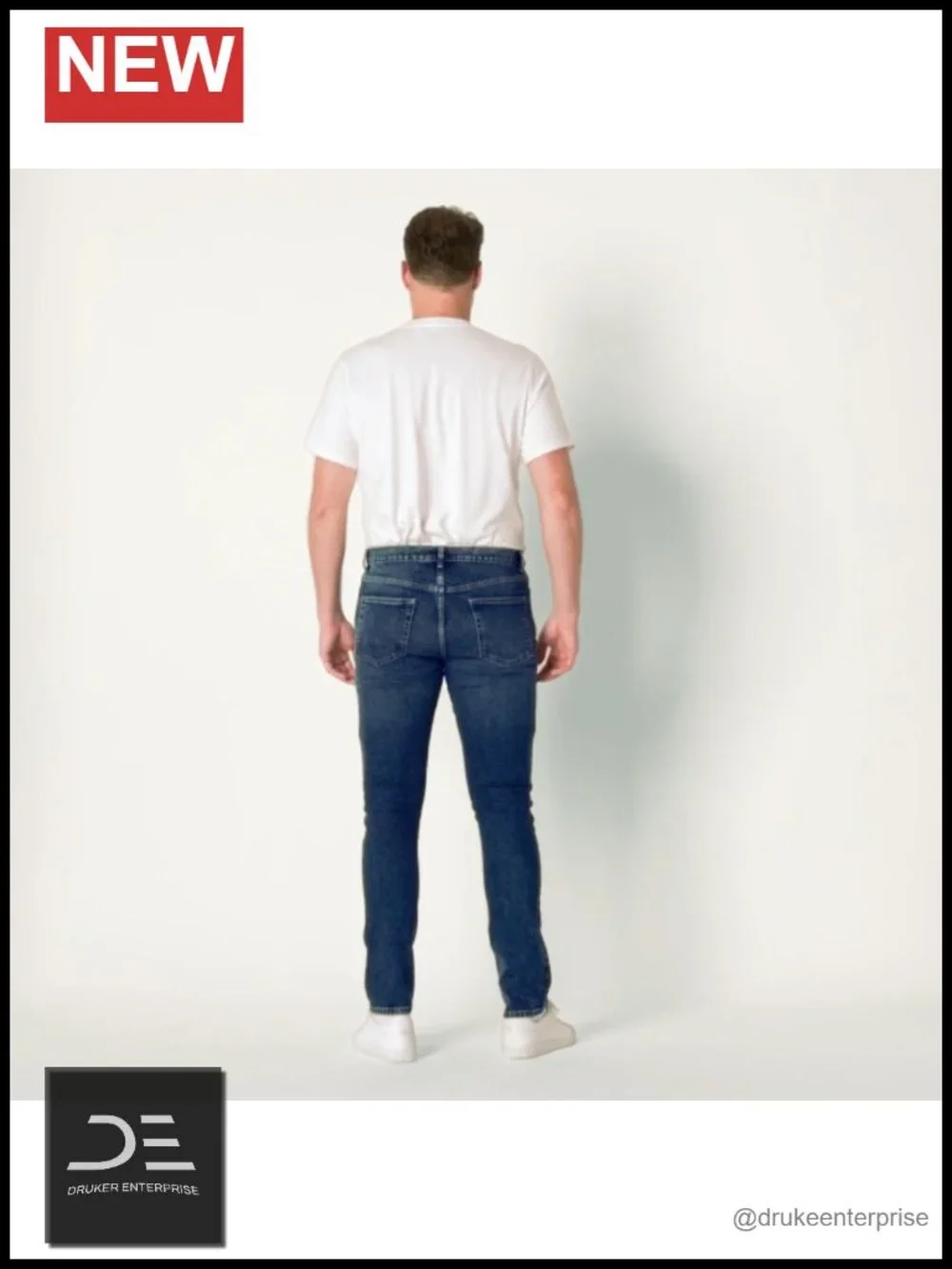 Slim-Fit Men's Jeans - Heavyweight Stretch Denim